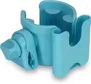 Vagocom Universal Stroller Cup Holder, 2 in 1 Drink Holder with Phone Holder for Uppababy, Nuna,Buggy Pushchair, Wheelchair, Walker, Bike, Scooter(Blue)