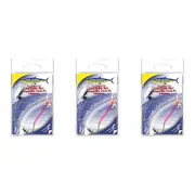 3x Wilson Tangle Free Whiting Rig Stainless Steel Longshank Hook - Size 6