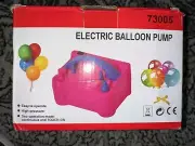 Electric Balloon Inflator Pump Blower WITH Glue Strips Streamers! FAST US Ship