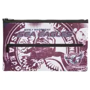 NRL Pencil Case - School - Work - Large - Manly Sea Eagles -