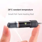 USB Mini Aquarium Heating Rod For Small Fish Tank 26°C Constant Temperature CR