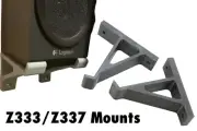 Wall Mount Bracket Holder for Logitech Z333 & Z337 Bluetooth Speakers