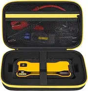 PAIYULE Case Compatible with DeWalt DXAELJ16 1600 Peak Amp Jump Starter Battery Booster, Portable Jumper Storage Holder Pocket for USB Power Station (Box Only) Black
