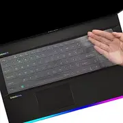 Keyboard Cover for MSI Stealth GS76 GS75, MSI Vector/Leopard GP76 GP75，Raider GE77HX GE77 GE76 GE75 GE63, Katana GF75,Titan GT76, MSI Pulse GL75 GL65 15.6 17.3 MSI Gaming Keyboard Skin Protector-TPU
