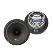 1 Pair 6" Car Audio Loud Speakers Low Mid Range DJ Audiopipe APMB-6-D New
