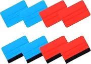 Sosoport Double-Sided Square Scraper Craft Applicator Tool Window Squeegee Window Tint Squeegee Window Film Applying Tool Squeegee for Car Windows Auto Window Tint Tool Plastic