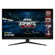 MSI G321Q 31.5" WQHD Gaming Monitor - 2560 x 1440 IPS Panel, 170 Hz / 1ms, sRGB Colour