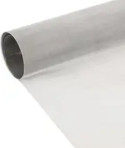uxcell 100 Mesh Woven Wire Mesh 15.7" x 47.2" (120 x 40cm) 304 Stainless Steel Filter Screen Sheet for Industrial Machinery Filtering Powder Fine Particles, 0.15mm Hole