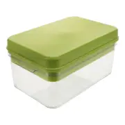 Ice Tray Mold Freezer Bin with Lid Container Covered Cube Trays for