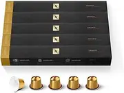 [Nespresso] Capsules - Volluto Decaffeinato - 50 Capsules, 5 Sleeves - New Decaf variety