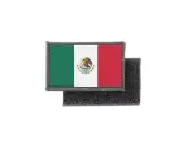 Flag patch printed badge country mexico