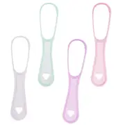 Food Grade Plastic Tongue Scraper Adult Tongue Cleaner Brush Oral Oral Car T LA