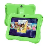 7" Android Kids Tablet 32GB, WiFi, Learning Tablet with Google 2GB+32GB Green