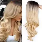 Blonde Wigs Women Dark Honey Synthetic Wig Lace Front Wigs Synthetic Hair