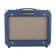 Strauss 'Legacy' 15 Watt Solid State Guitar Practice Amplifier (Blue)