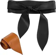 [BESPORTBLE] Bowknot Waist Belts for Women Elastic Wide Waist Straps for Dresses Shirts Suits Stylish Accessory Outfit