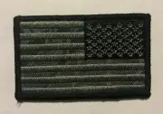VELCRO® BRAND Fastener Morale HOOK PATCHUSA US Flag Kryptek Typhoon RVRSD 3x2