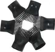 HAKIDZEL Hair Dryer Diffuser Attachment 10 Pcs Universal Hair Dryer Comb Wind Collector Easy Install for Blow Dryer