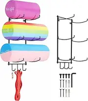 Yes4All Medium-Density EVA Foam Roller for Physical Therapy Half Yoga Back Roller for Muscle Massage, Back Pain Relief