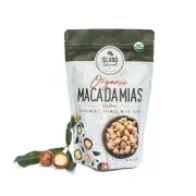 Unsalted Organic Macadamia Nuts - 100% Hawaiian Unsalted Macadamia Nuts are K...