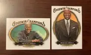 2020 Goodwin Champions Michael Jordan 2 Card Base Lot Chicago Bulls