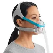 Fisher & Paykel Evora Fullface CPAP mask Fit-Pack w all size cushions strap tube