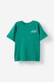 [Cotton On Kids] Cotton On Kids - Jonny Short Sleeve Graphic Print Tee - Deep mint/always fresh 2 DEEP MINT/ALWAYS FRESH