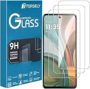 【3 Pack】T Tersely Tempered Glass Screen Protector for Motorola G75 (2024), Case Friendly, Ultra-Clear, Shatterproof, Anti-Scratch Film for Moto G75