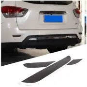 Rear Fog Light Tail Light SMOKE Vinyl Tint Overlay For Nissan Pathfinder 13-18 (for: Nissan)