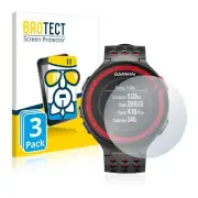 Garmin Forerunner 220, 3x BROTECT® AirGlass® Premium Screen Protector Extra-Hard