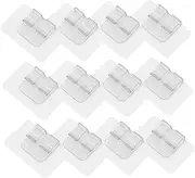 30pcs Transparent Carpet Fastener Antiskid Mat for Secure Floor Mats Curtains Easy Installation with Strong Grip Fit for All Vehicles