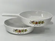 (1) CorningWare P-83-B P33B SPICE OF LIFE 6.5” LE PERSIL Sauce Pan Skillet