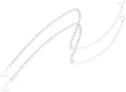 [WRITWAA] Rhinestone Strap Lingeries Underwear Tank Tops Bras Tank Tank Tops Adjustable Strap Adjustable Bra Strap Bra Strap