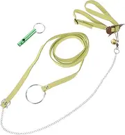 Ipetboom Turtle Leash Leather Belt Belts Tortoise Tow Rope Tortoise pet Hauling Rope Tortoise Walking Leash Leopard Gecko Leash Walking Turtle Rope Vest Style Stainless Steel Chain Out Rope