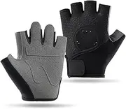 Opvonxeh Gym Gloves | 1 Pair of Men's Bodybuilding Gloves for Sports | Anti Skid Hand Protection for Cycling Rowing Canoe Climbing