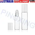 10-100Pcs Clear Glass Roll On Bottles Perfume Roller Essential Oil Refillable