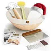 Banneton Bread Proofing Basket, Sourdough Bread Baking Supplies 9 Inch Round