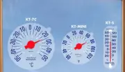 Kleertemp Mini Outdoor Thermometer Kleer Temp Fahrenheit Made in USA Model KT-7