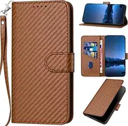 Compatible with Samsung Galaxy Z Fold5 5G Cover,Compatible with Samsung Galaxy Z Fold5 5G Shockproof and Bumper Phone Case Cover Brown