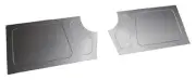 1960-66 Chevrolet/GMC Truck; Bead Rolled Custom Toe Boards; LH and RH (for: Chevrolet)