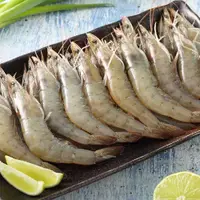在飛比找蝦皮購物優惠-【海豐生鮮】尼加拉瓜進口  大尾鮮凍生白蝦 200g±10%