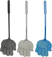 3 X Plastic Mosquito Fly Swatter Handle Insect Swat Killer Bug Catcher