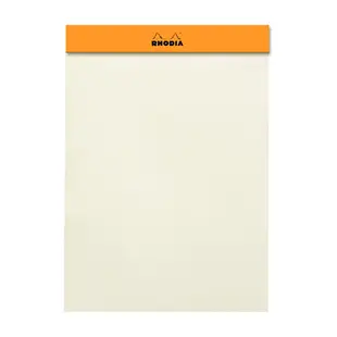 【Rhodia】N°16_A5 上掀式筆記本_象牙色空白內頁_70張_ 黑色