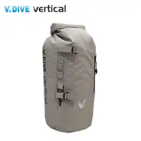 在飛比找PChome24h購物優惠-V.DIVE 威帶夫 彈性雙肩防水背包 45L 灰