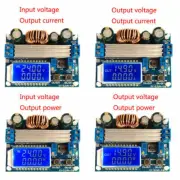 35W DC 5.5-30V to 0.5-30V LCD Digital Display Buck-Boost Voltmeter Ammeter