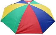 Hands Umbrella - Fishing Umbrella Hat with Elastic Band - Elastic Compact UV&Rain Protection Headwear for Fishing Golf Gardening
