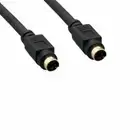 6' S-Video Video Cable Mini Din 4 Pin Cam Cable Satellite DVD S-VHS VCR to TV