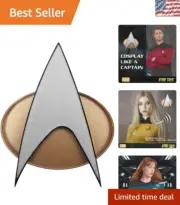 Authentic Star Trek TNG Communicator Badge - Chirps on Demand, Collectible