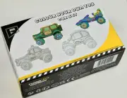 THINK GIZMOS Colour Your Own Car Set, 4-Cars, Colouring Fun!