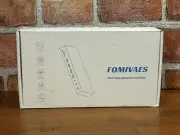 Fomivaes USB-C Triple Display Docking Station Adaptor with Dual 4K HDMI, DP, VGA